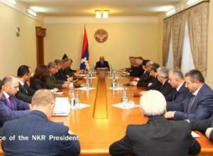 Border situation discussed in Artsakh