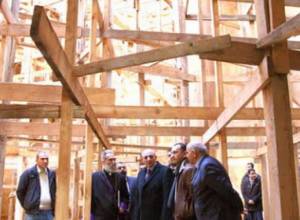 Посещение стройплощадки возводимого в столице Кафедрального собора Покрова Пресвятой Богоматери