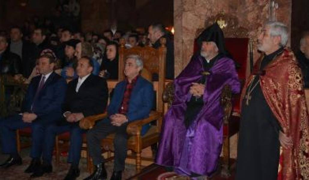 Մատուցվեց Ս. Ծննդյան ճրագալույցի Ս. Պատարագ