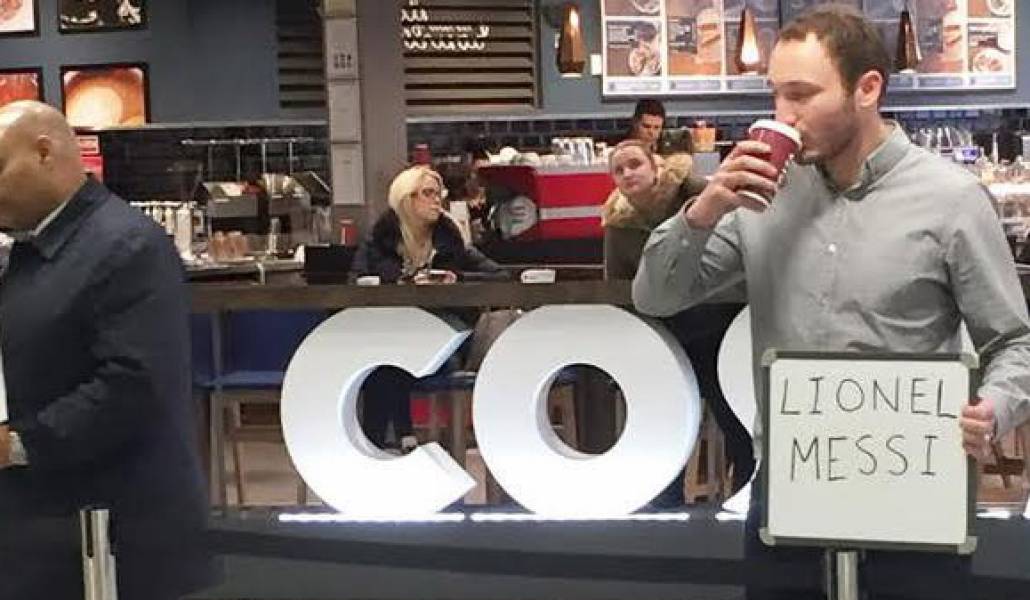 Լիոնել Մեսիին սպասել են Լոնդոնի օդանավակայանում