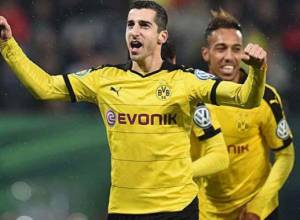 Победная точка Генриха Мхитаряна в кубковой игре