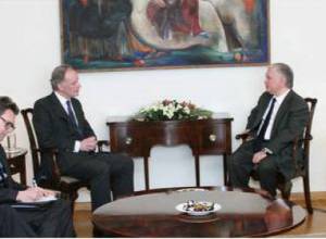 Armenian FM receives NATO Deputy Assistant Secretary General