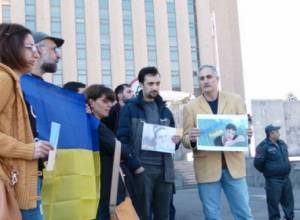 Action in Yerevan in support of Nadezhda Savchenko
