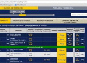 Yerevan-Moscow flight delayed