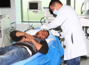 One civilian injured in shelling