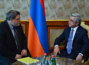Серж Саргсян принял высокопоставленного российского чиновника