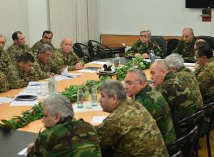 Совещание с верховным офицерским составом армии