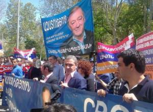 Protest action in support of Levon Hayrapetyan