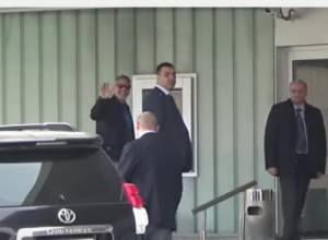 Джордж Клуни уехал