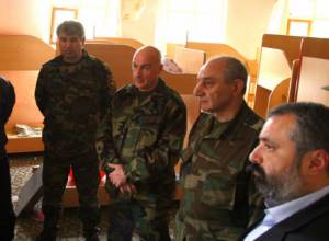 Бако Саакян и Аркадий Гукасян посетили Талыш, Мартакерт