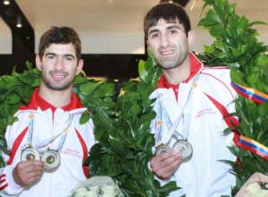 Sargis Sargsyan and Zhora Grigoryan twice world vice-champion