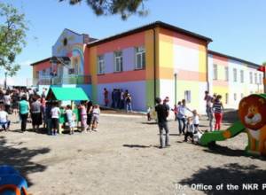 Kindergarten, stadium and park opened in Artsakh
