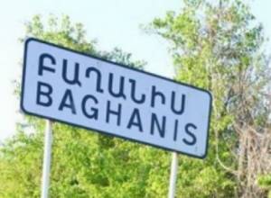 Baghanis village shelled