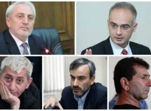 Levon Zurabyan and Aram Manukyan visit Jirayr Sefilyan