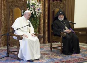 The message of His Holiness Karekin II during the prayer of peace