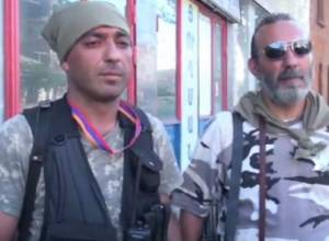 “If Jirayr Sefilyan comes and orders us to lay down the arms, we will do it”