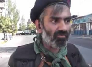 One of armed group members explains how Colonel Artur Vanoyan died