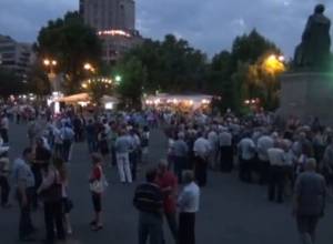 Ազատության հրապարակում ավարտվեց «Սասնա ծռեր»-ի աջակիցների հավաքը