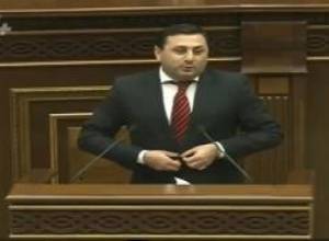 Samvel Farmanyan explains Samvel Balasanyan's campaign slogan