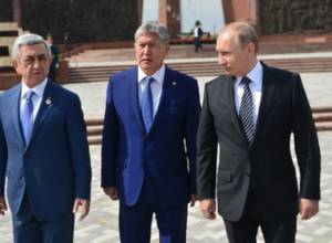 Рабочий визит Сержа Саргсяна в Кыргызстан завершился