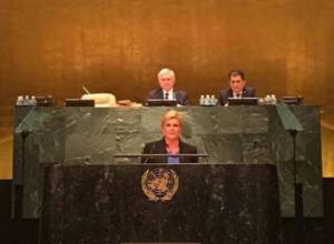 Edward Nalbandian chaired session of the UN General Assembly