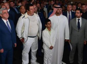 Серж Саргсян посетил компанию “Евромоторс”