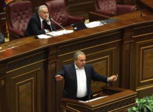 You have submitted a bill that encourages corruption - Hrant Bagratyan