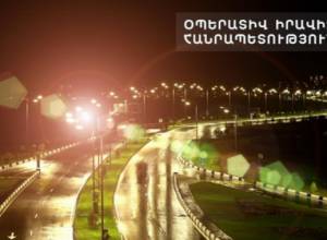 Operative situation in Armenia: 13 road traffic accidents