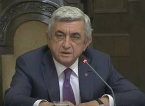 Serzh Sargsyan to Government: “You shouldn’t get offended and upset”