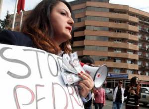 Currency with the photo of Aliyev to the PACE Chairman