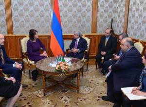 Serzh Sargsyan receives EPRA delegates