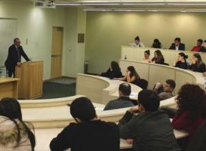NKR Foreign Minister Delivered a Speech at the American University of Armenia