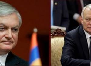 Armenian, French FMs to meet in Paris