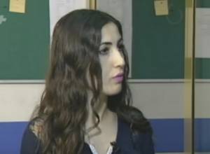 Sasna Dzrer member uses crutches