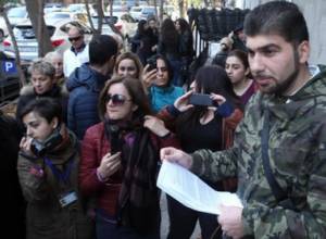 Action in support of member of “Sasna Dzrer”