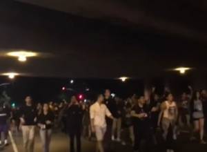 Anti-Trump protests in the United State after presidential elections