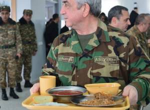 S. Sargsyan visits the RA southeast border and Artsakh