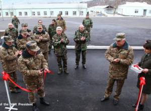 New barrack opened in Artsakh