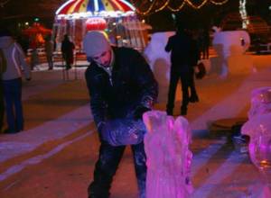 Ереван не отстает от Санкт-Петербурга, Праги, Москвы: снежные скульптуры на площади