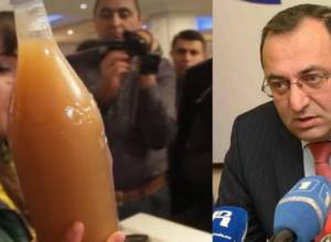 Minister given 'contaminated water'