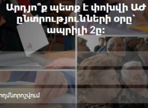 Opinion poll: Which is the best date for parliamentary elections in Armenia?