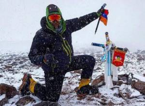 Armenian climber conquers the highest peak in the Western hemisphere