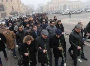 Yelk alliance holds march in memory of March 1 victims