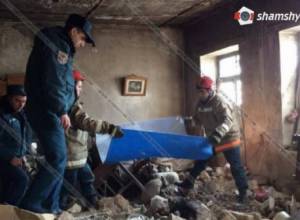Building collapse kills one in Armenian village