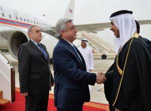 Сержа Саргсяна в ОАЭ встретил вице-премьер