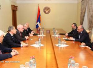 Artsakh President receives OSCE Minsk Group Co-Chairs