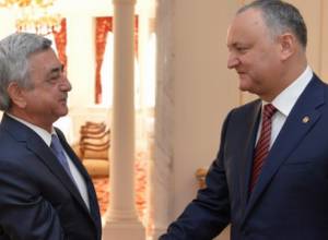 Presidents of Armenia and Moldova meet in Kyrgyzstan