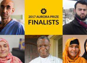Finalists of Aurora Prize 2017 known