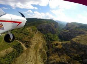 Flights in territory of Armenia