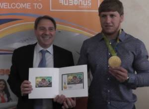 Artur Aleksanyan finds his place in the world of philately